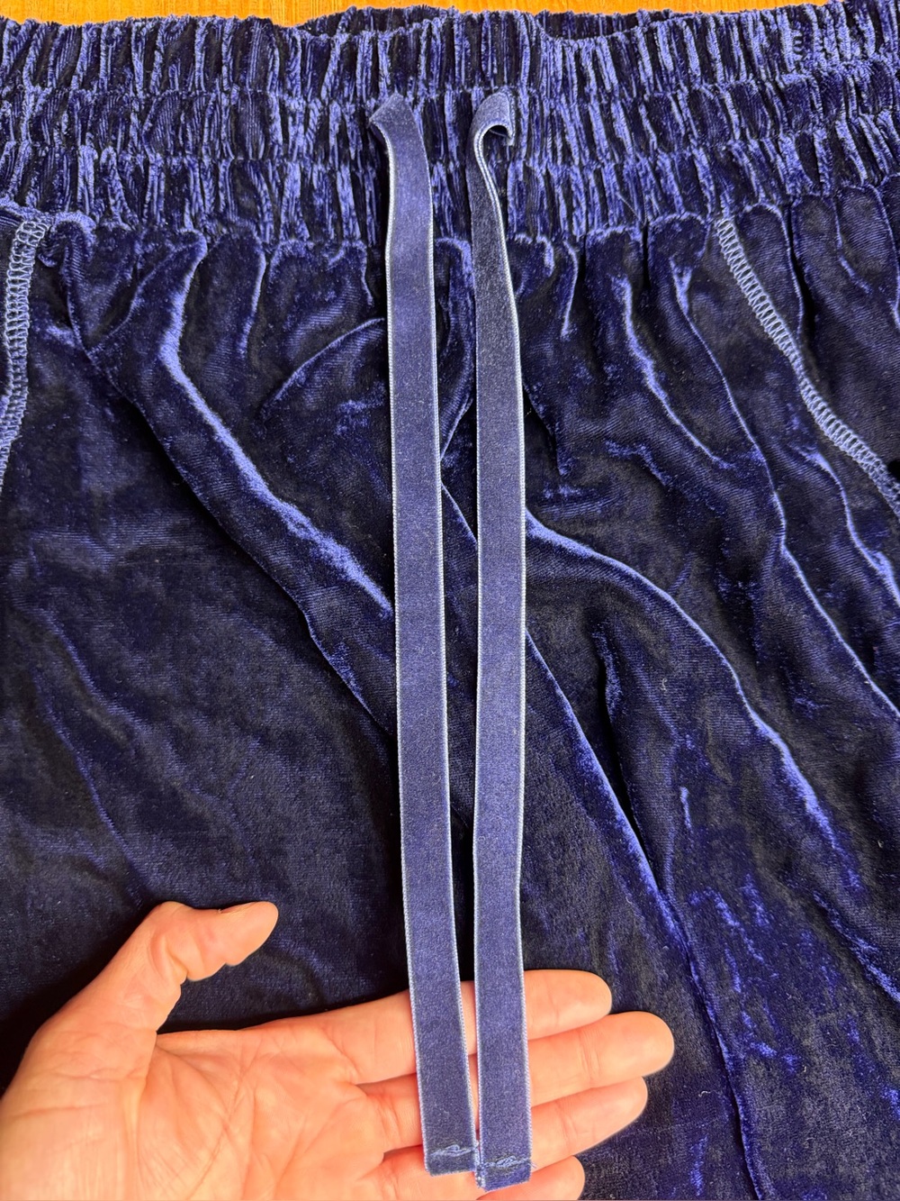 Jaded Gypsy Women's Moonlight Slouch Velvet Pants - Picture 5 of 12